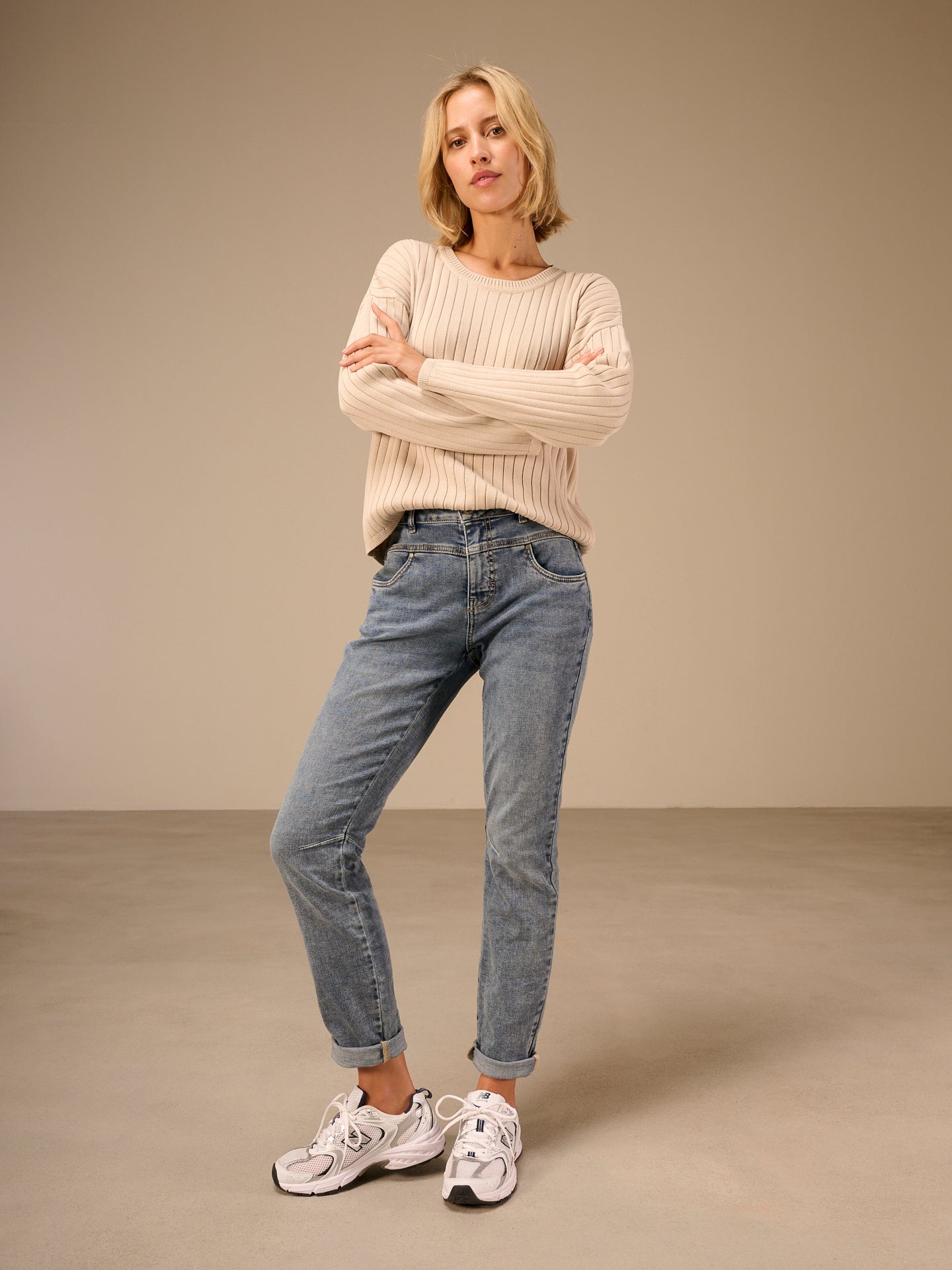 Tapered jeans