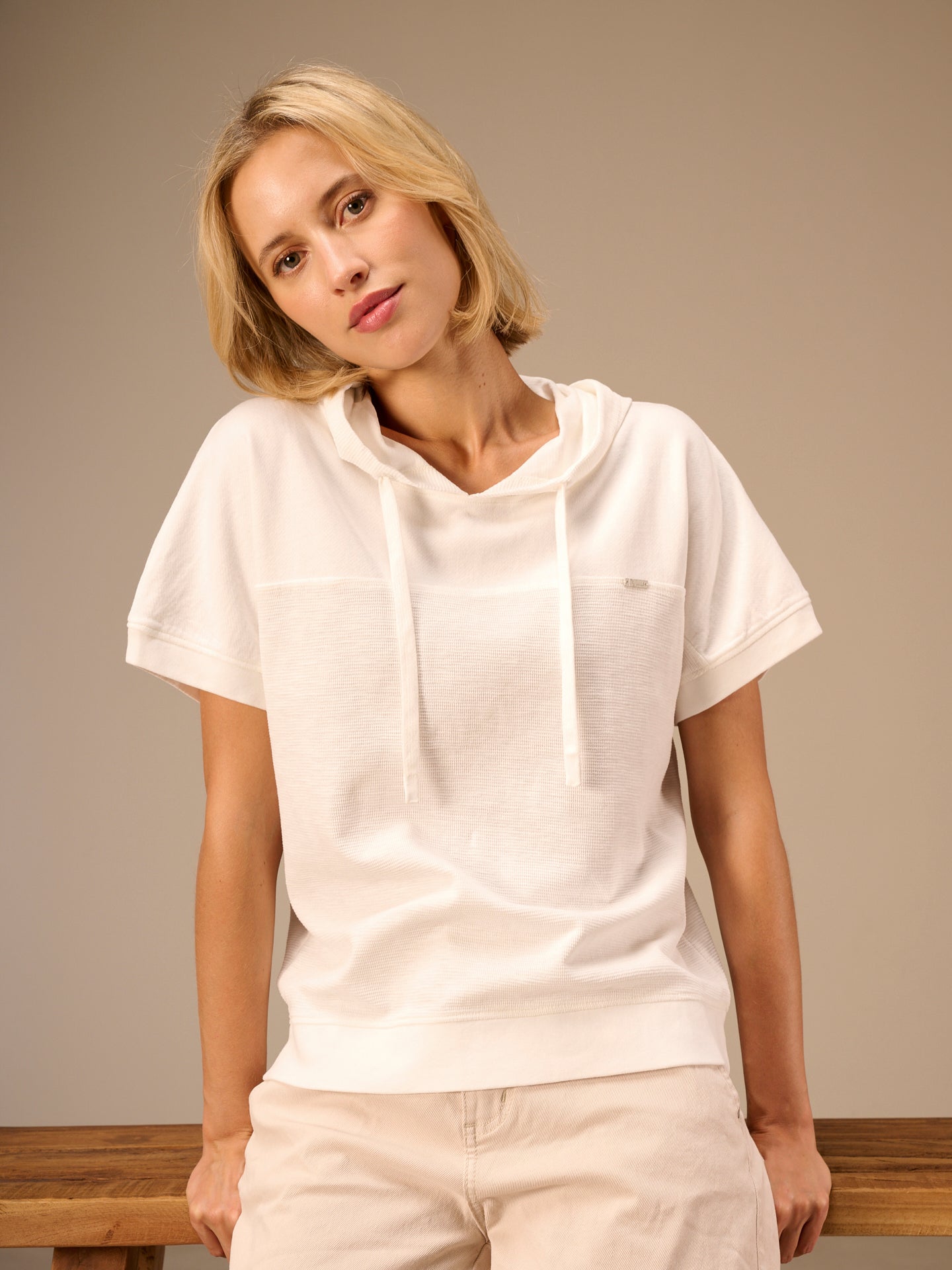 Cap sleeve shirt