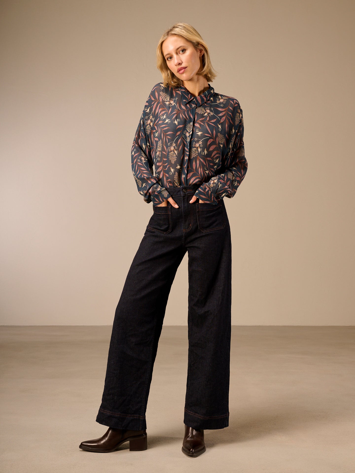 Jeans wide leg