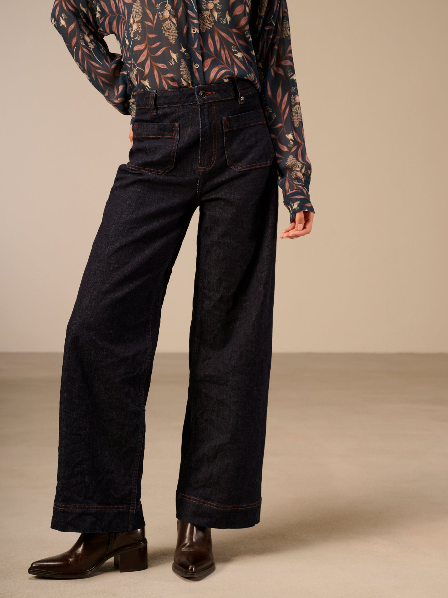 Jeans wide leg