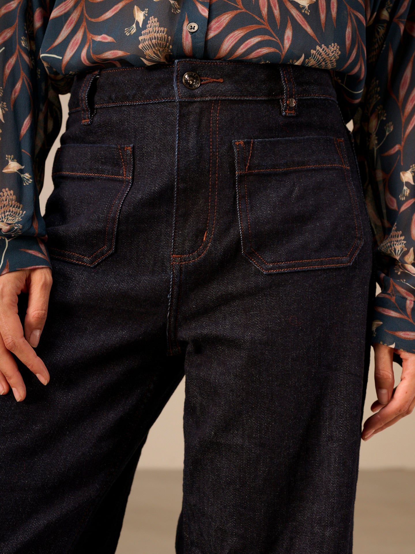 Jeans wide leg