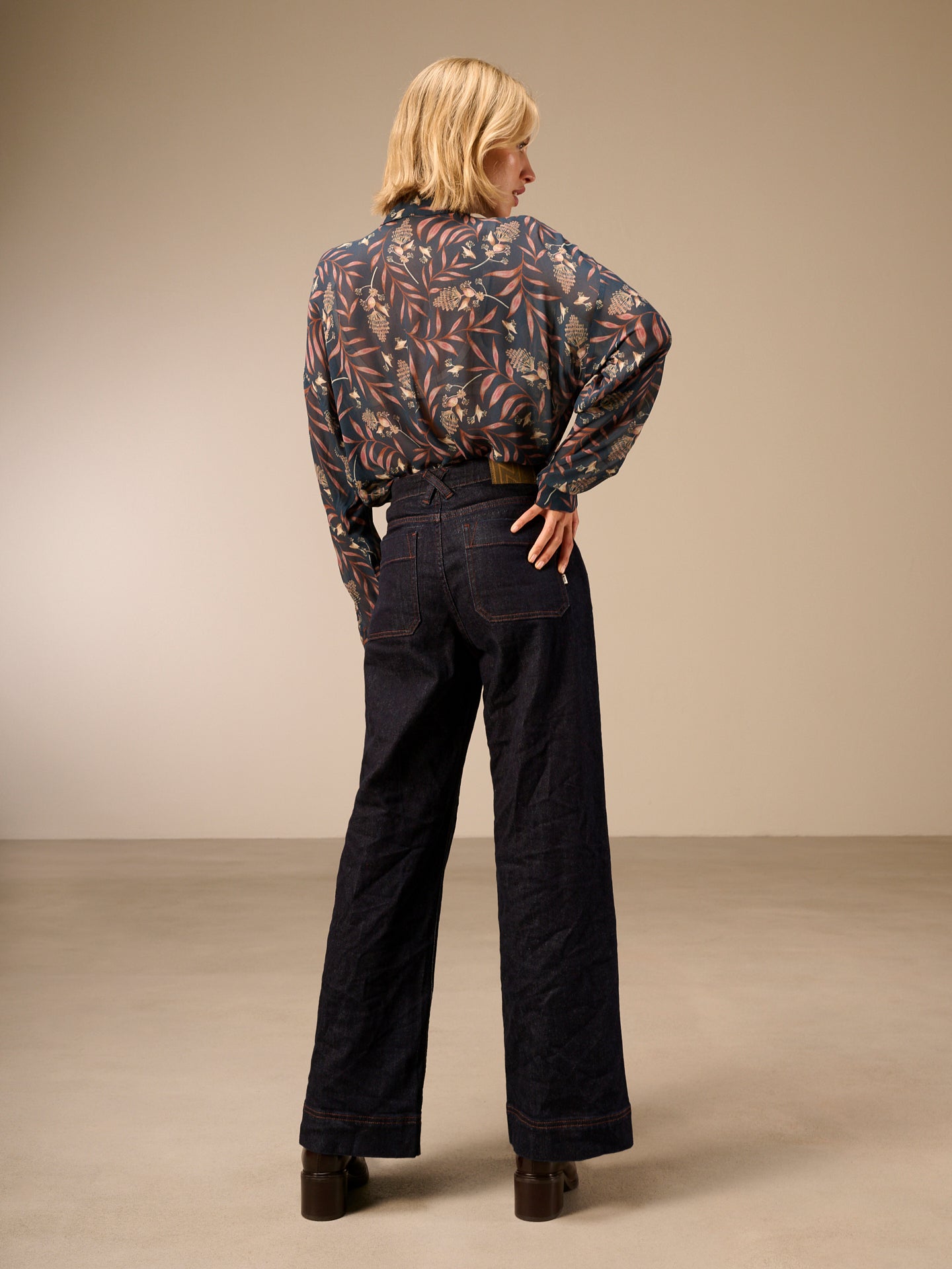 Jeans wide leg