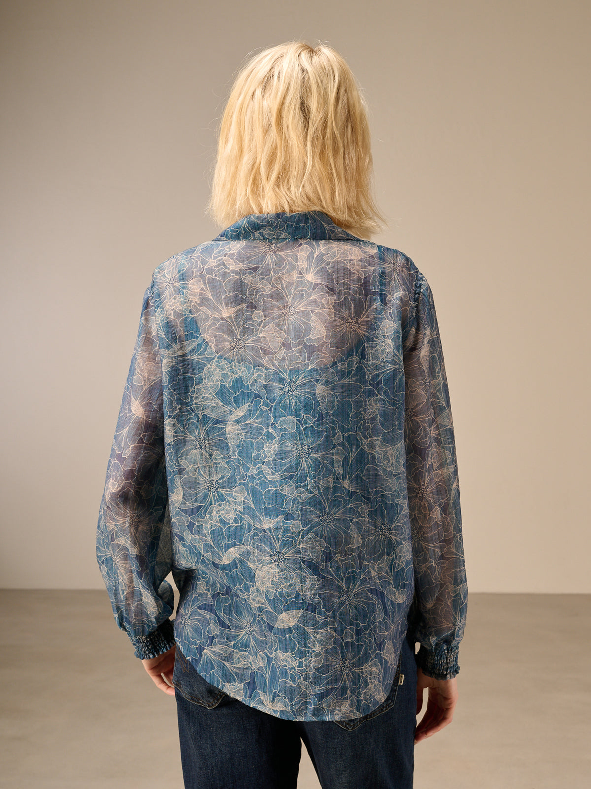 Bluse mit Karomuster
