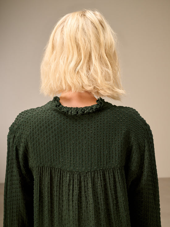 Bluse mit Rüschendetail
