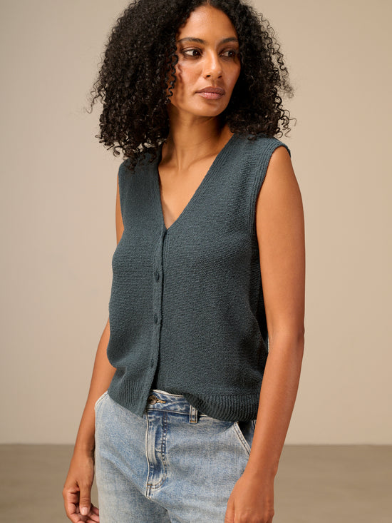 Smanicato in maglia
