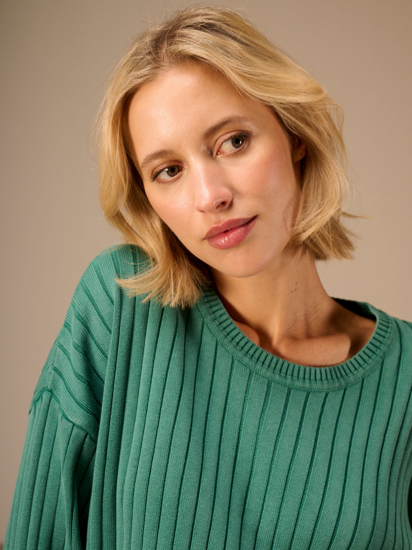 Round-neck sweater
