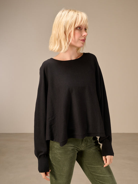 Maglione in maglia con motivo