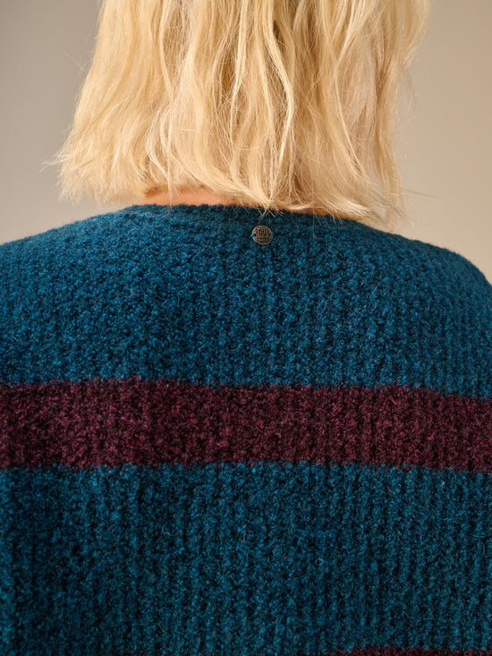 Strickpullover mit Wolle