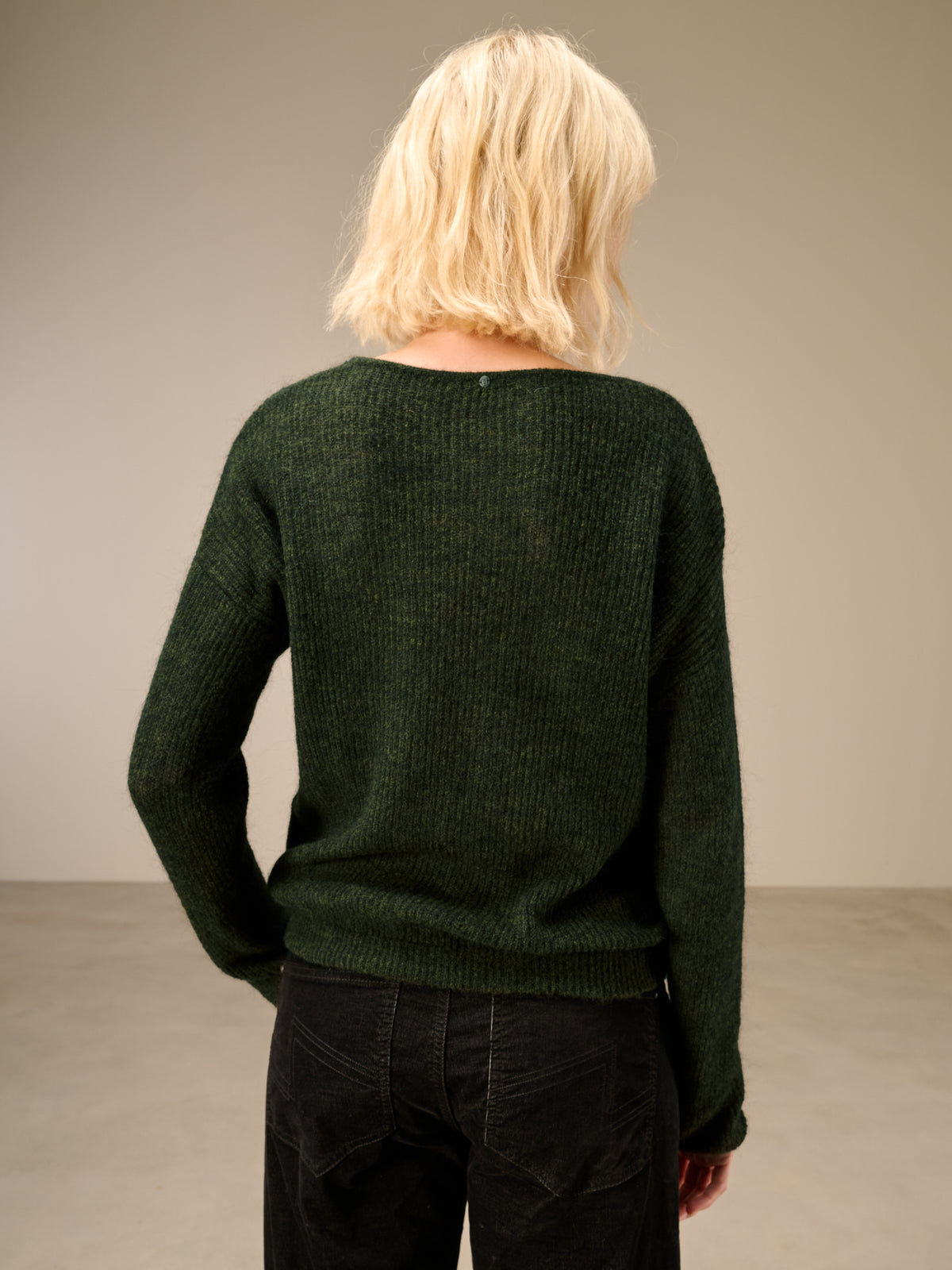 Strickpullover mit Wolle
