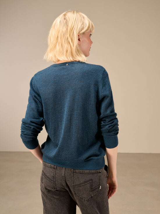 Strickjacke mit Knopfverschluss