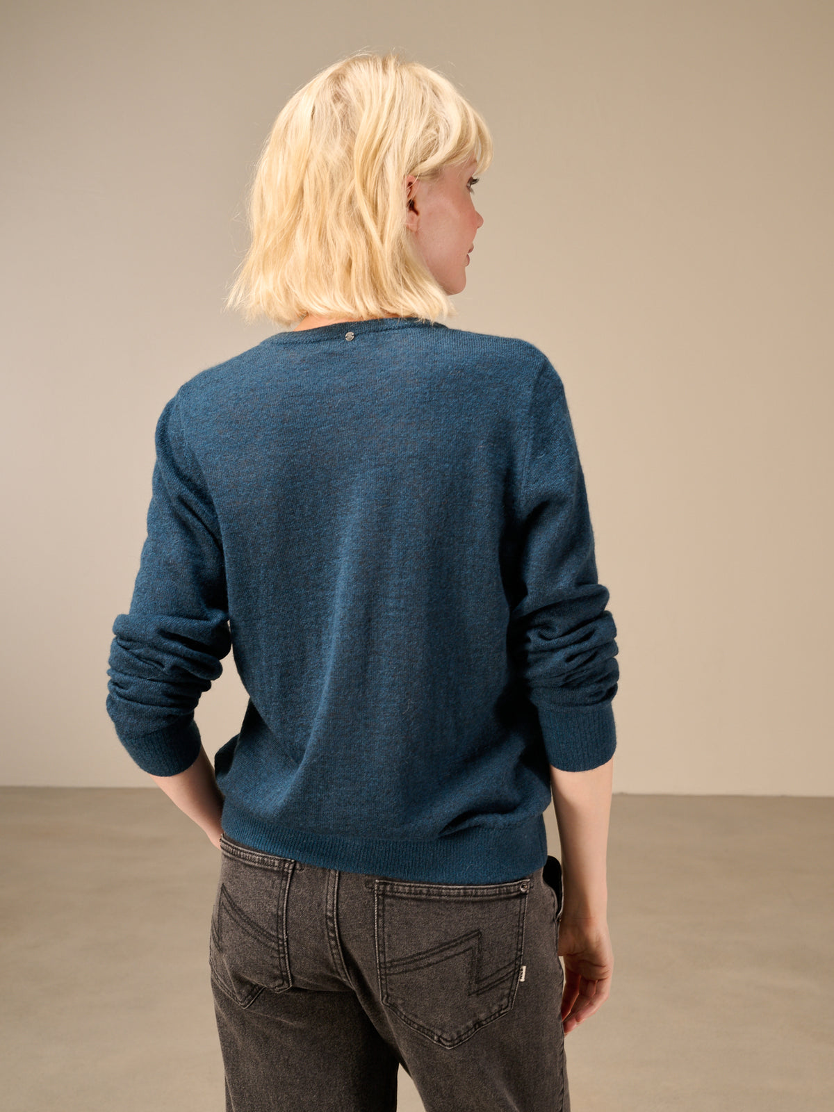 Giacca in maglia con chiusura con bottoni