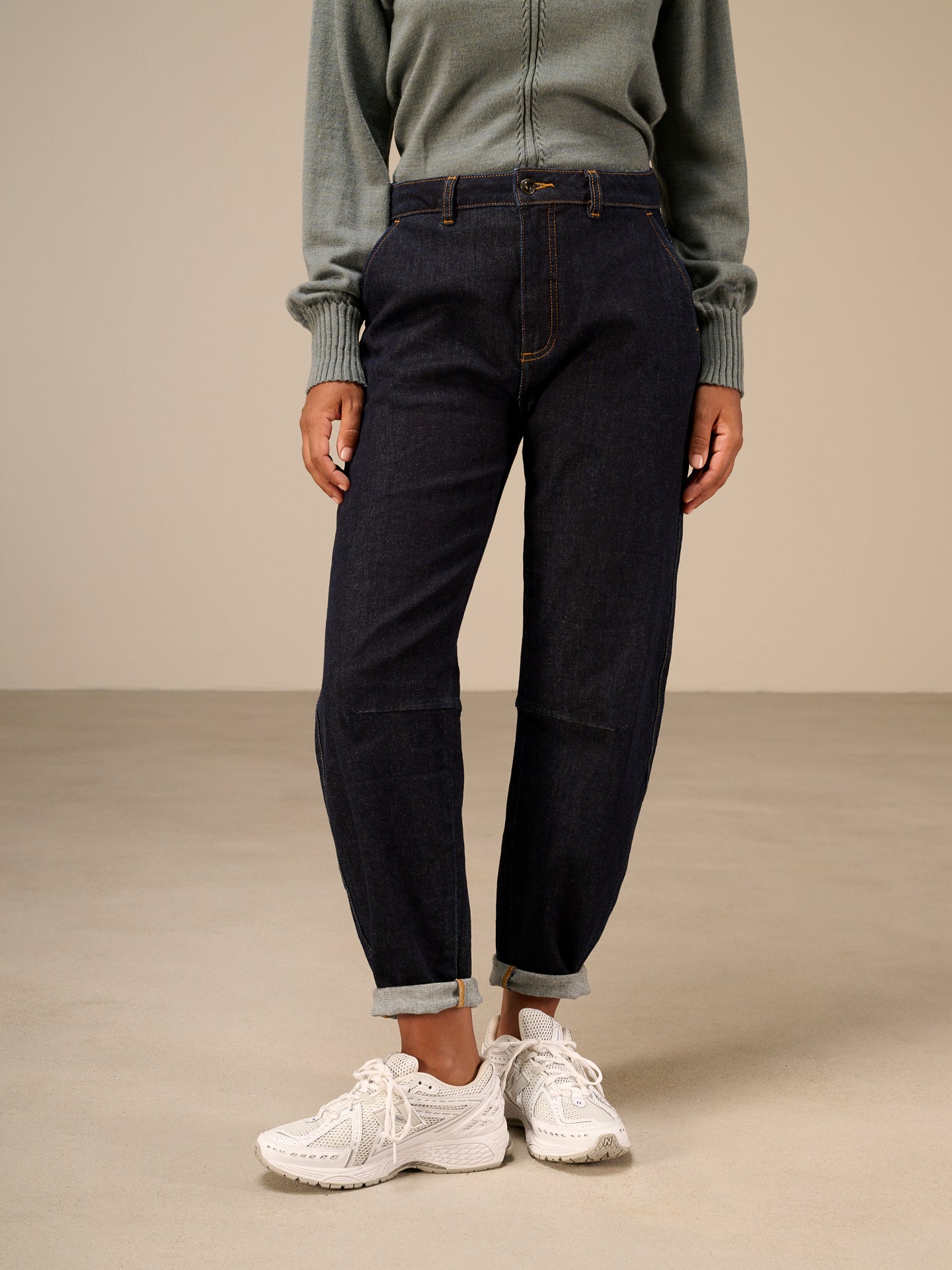 Pantaloni barrel fit