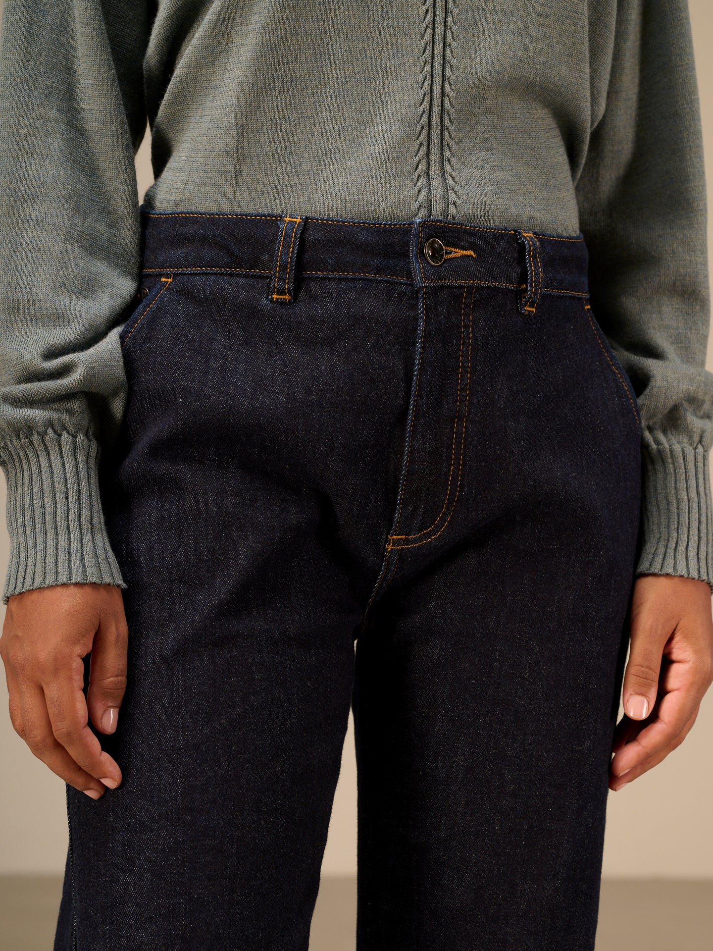 Pantaloni barrel fit