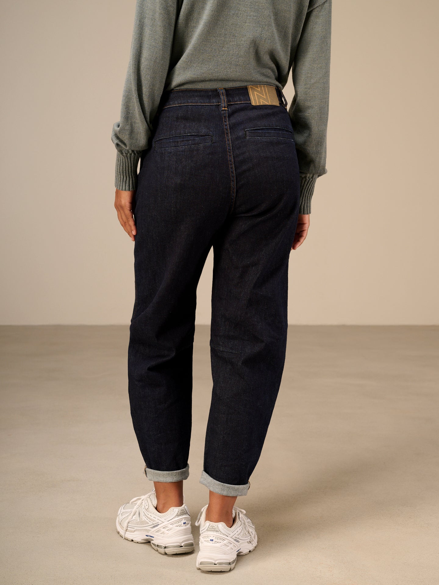 Pantaloni barrel fit