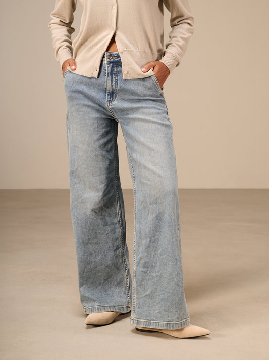 Jeans wide leg