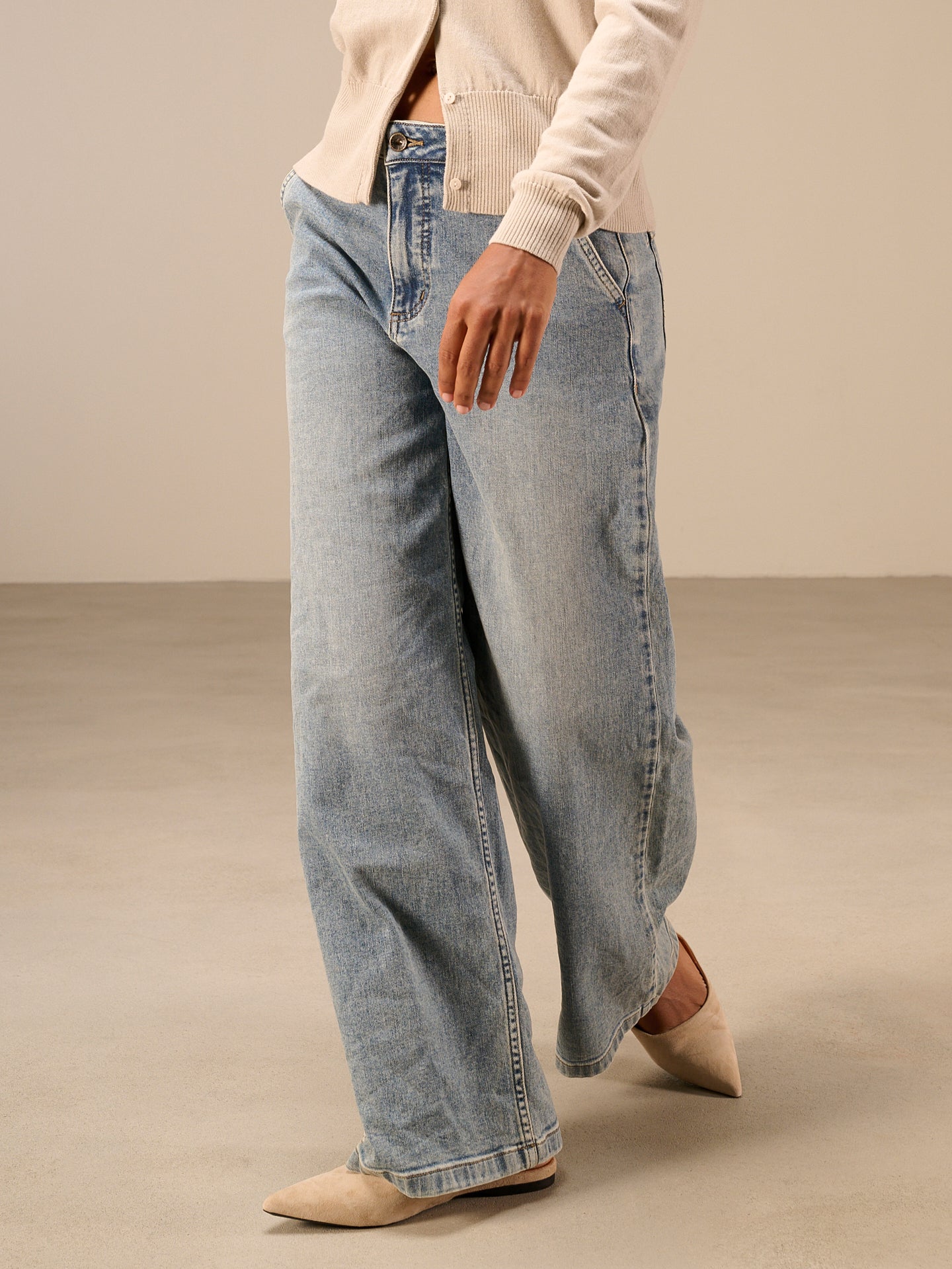Jeans wide leg