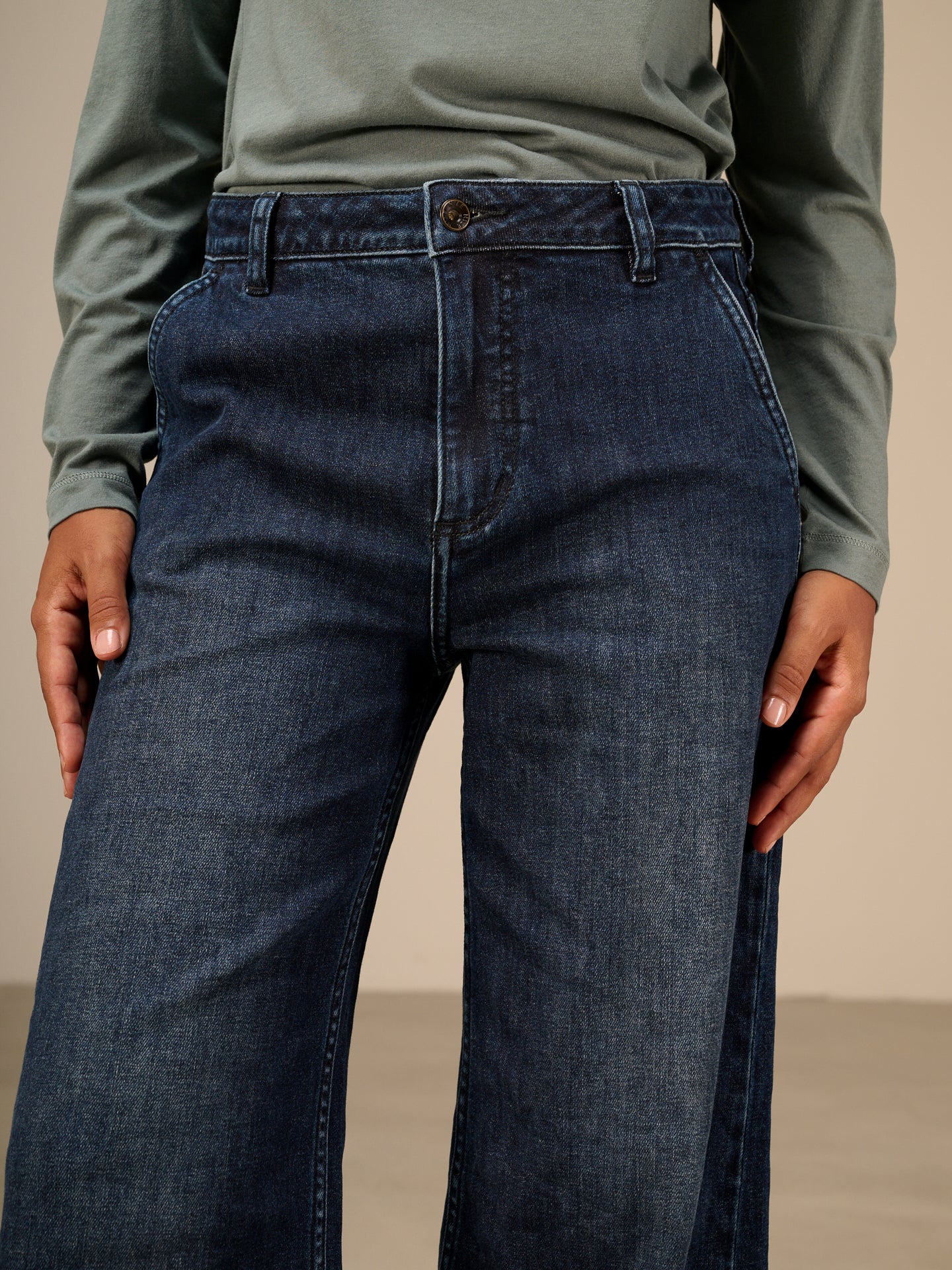 Jeans wide leg