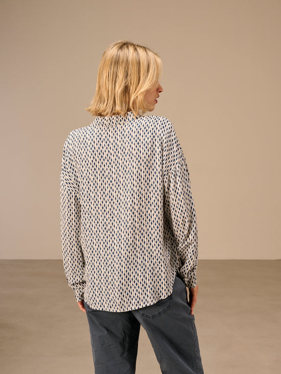 blouse à manches 3/4