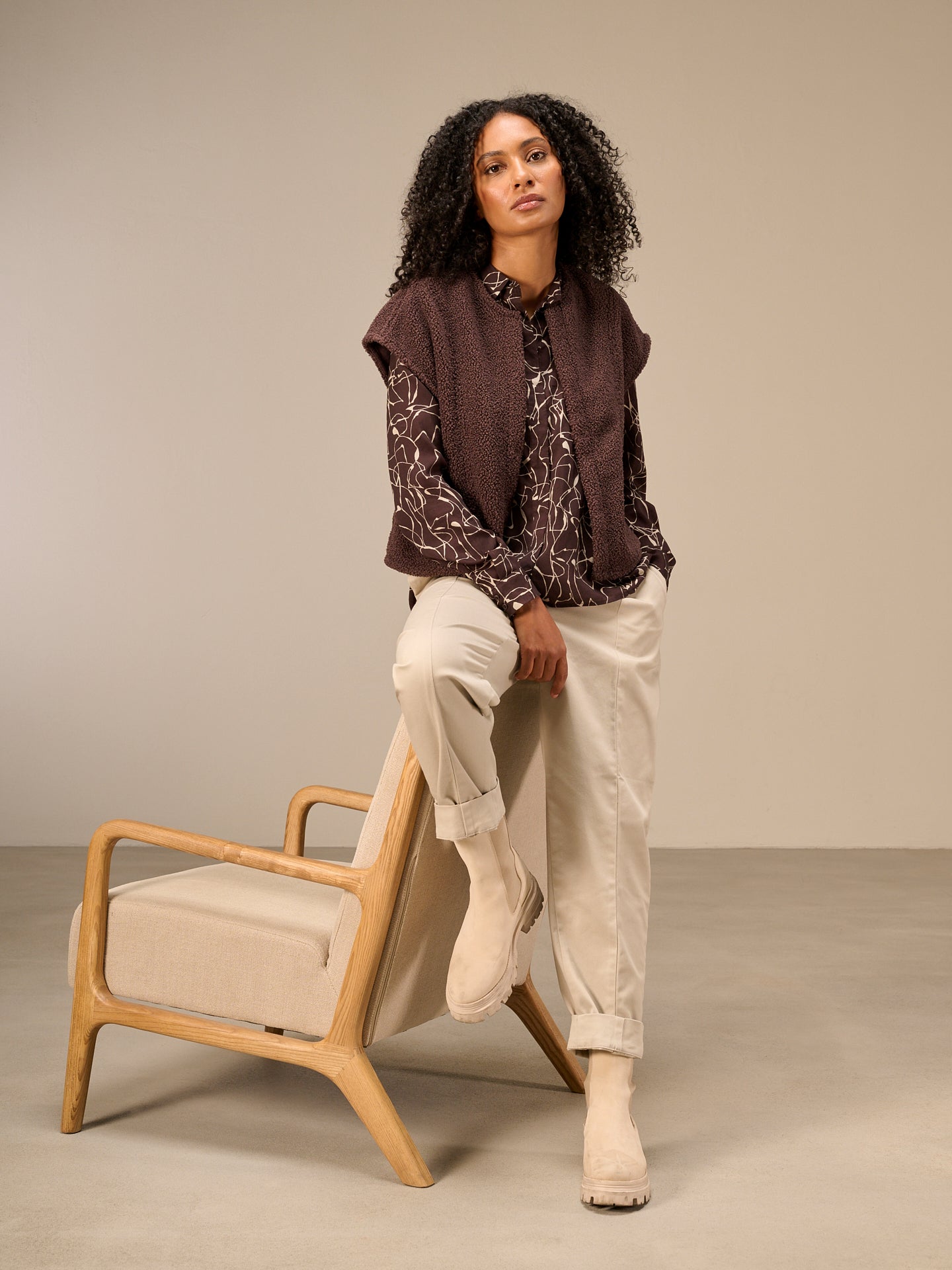 Blusa in Tencel