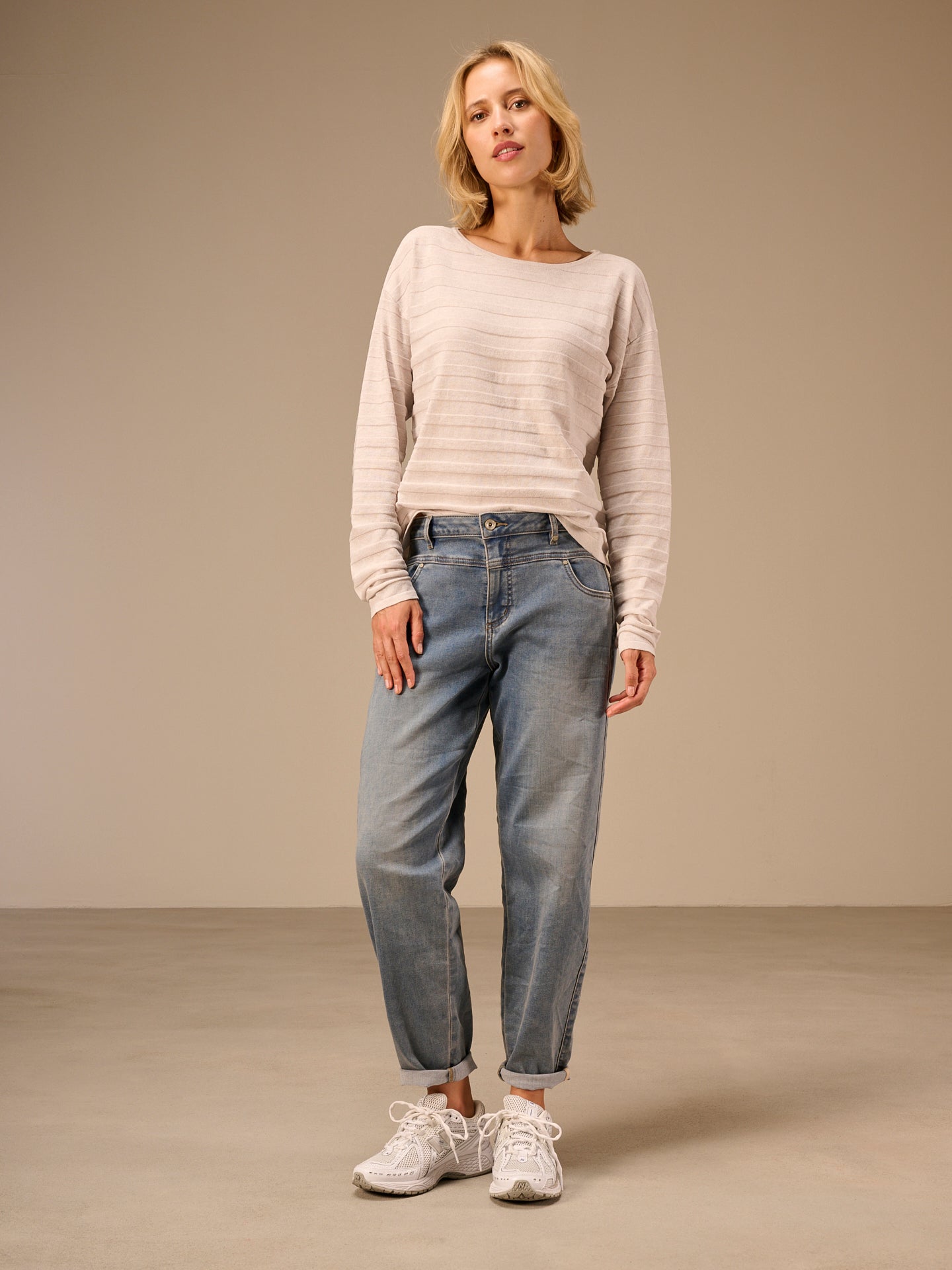 Jeans barrel fit