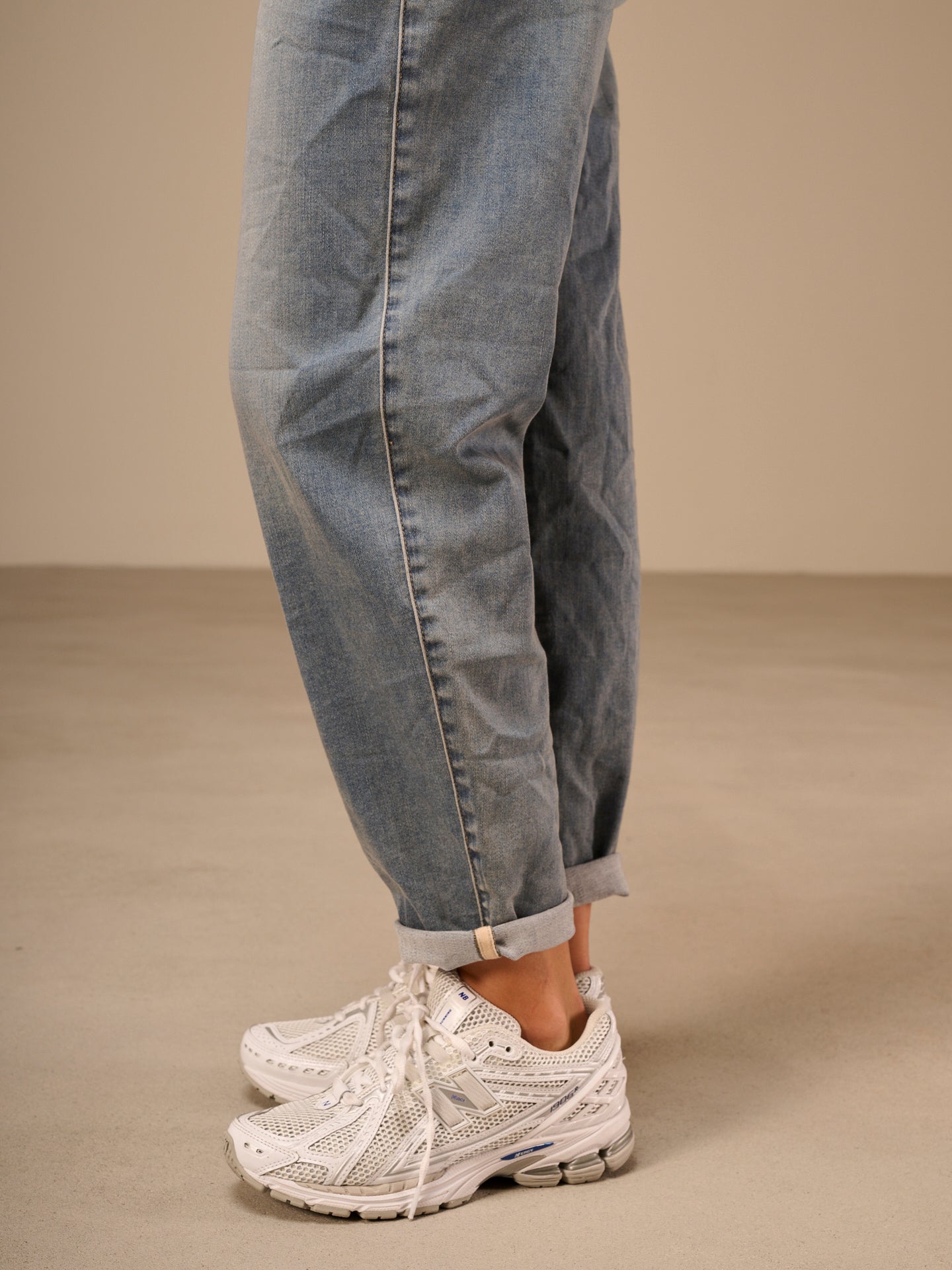 Jeans barrel fit