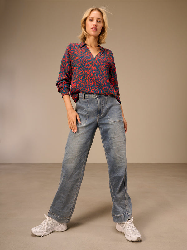 Wide-leg pants