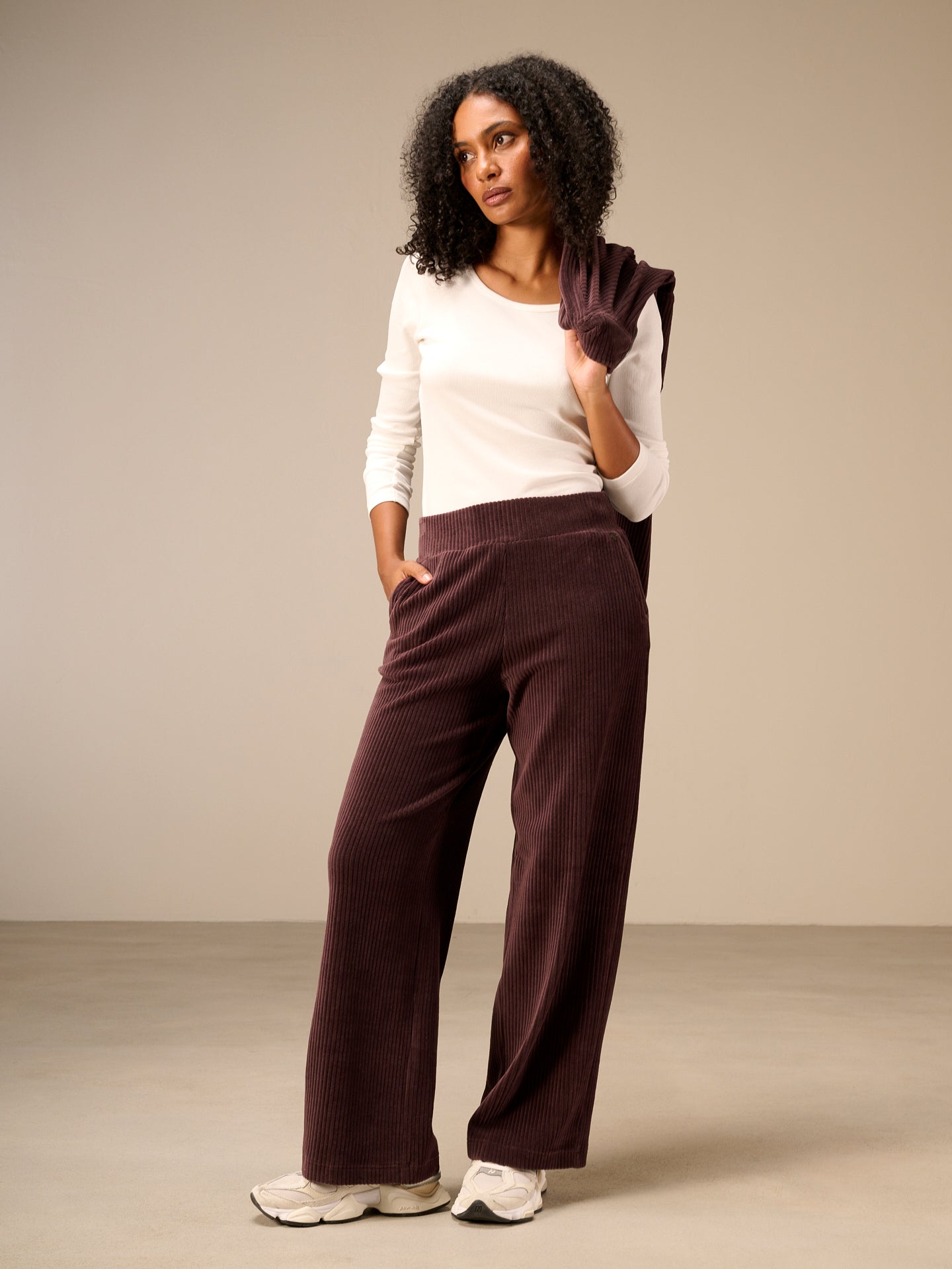 Pantaloni in velluto a coste