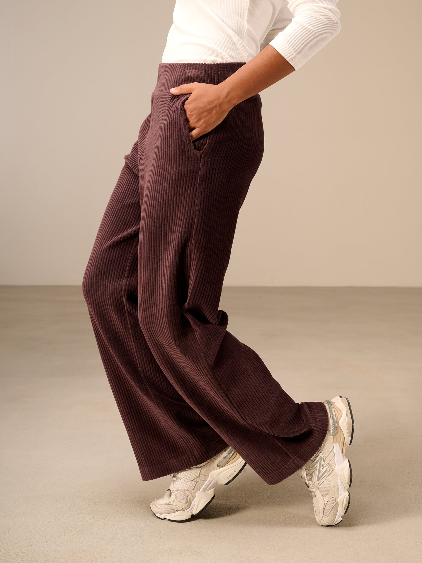 Pantaloni in velluto a coste