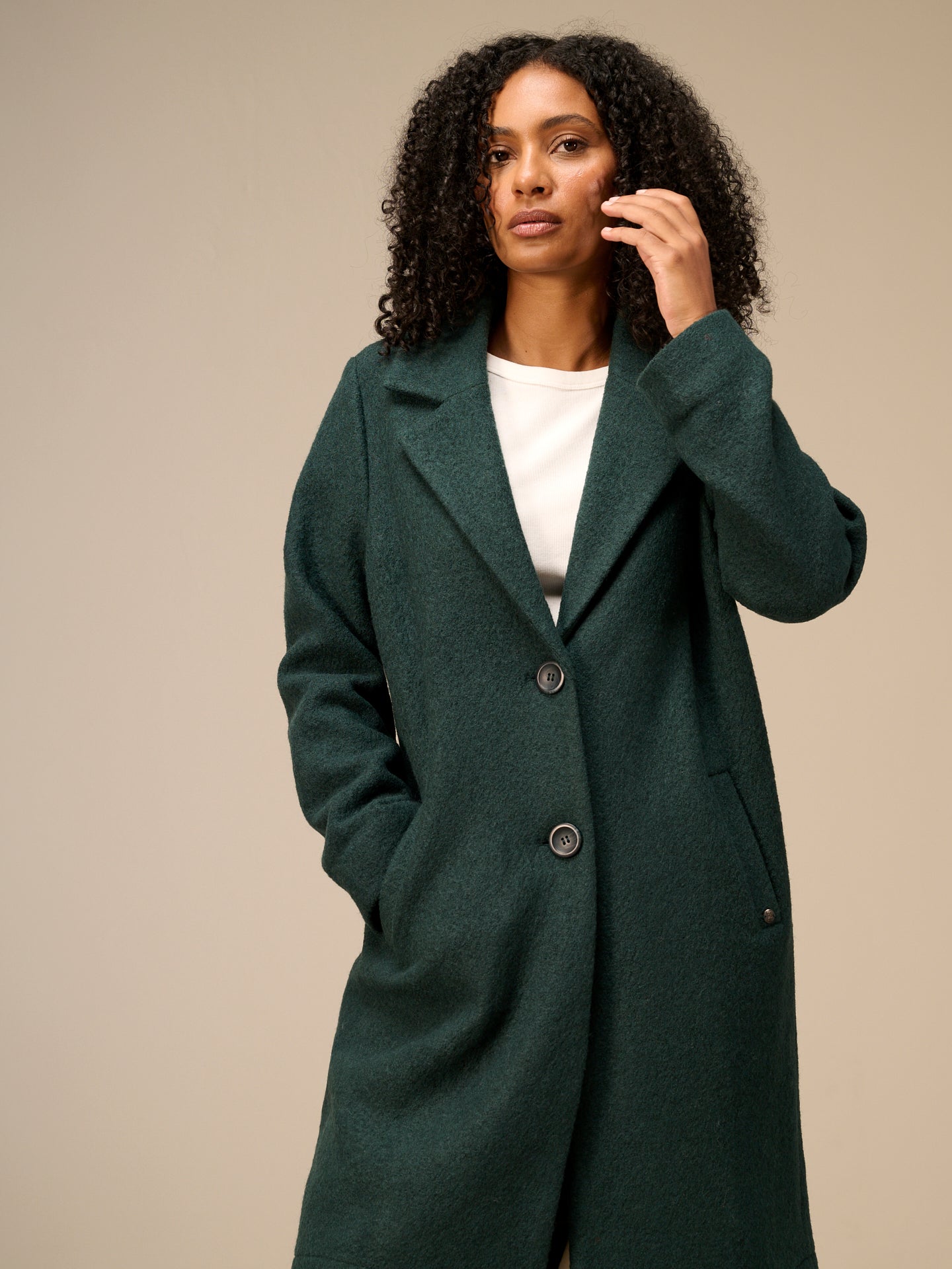 manteau en laine