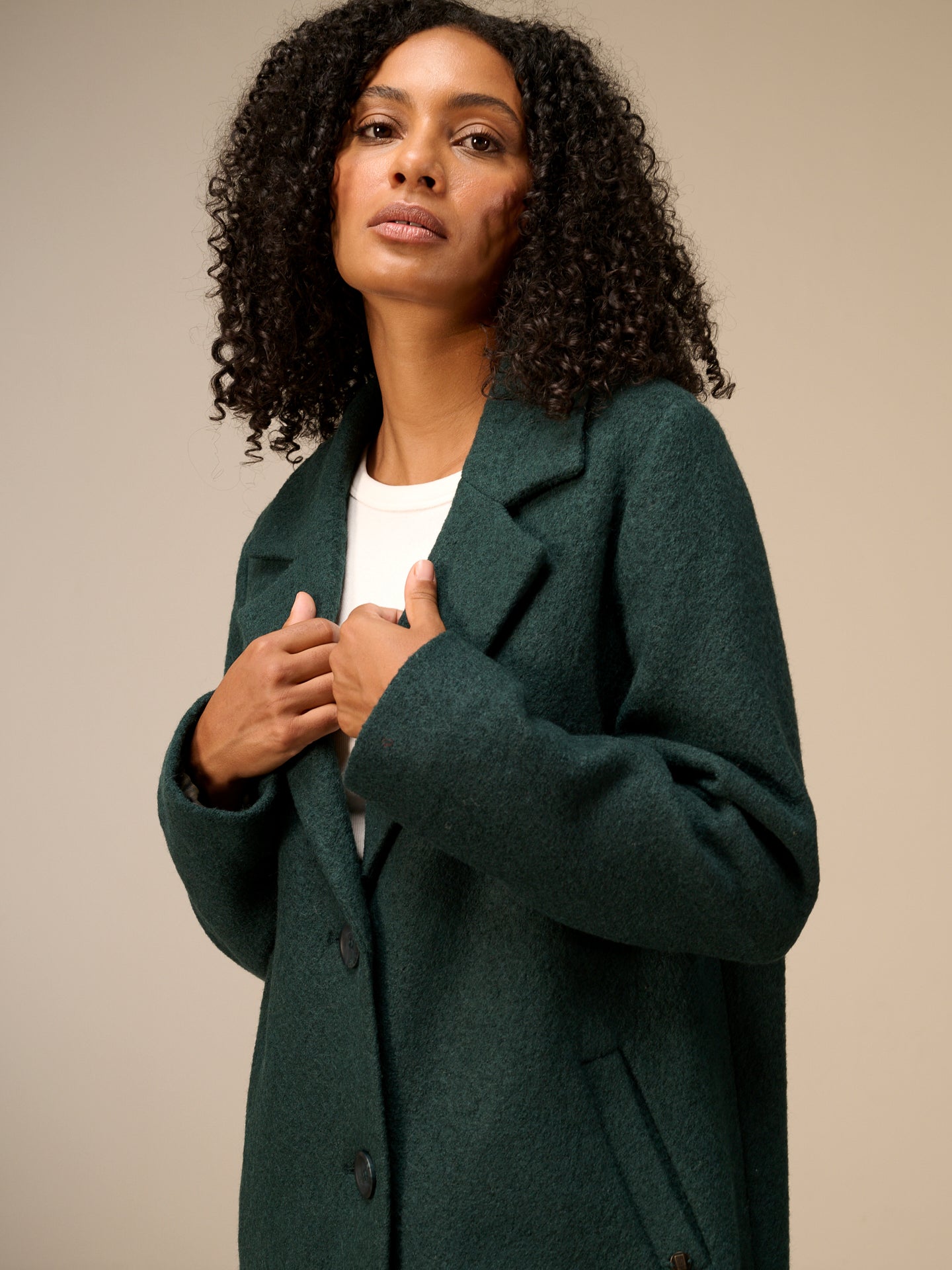 manteau en laine