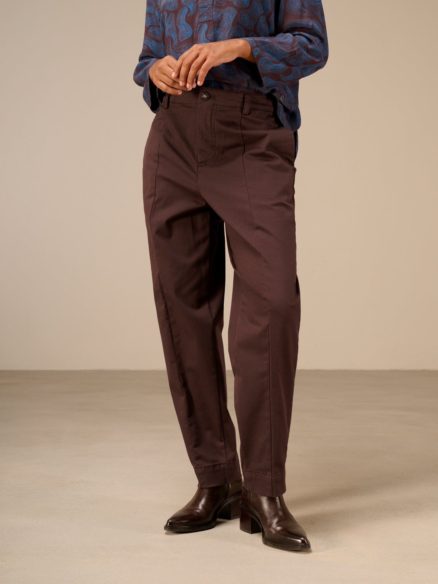 Pantaloni con pince