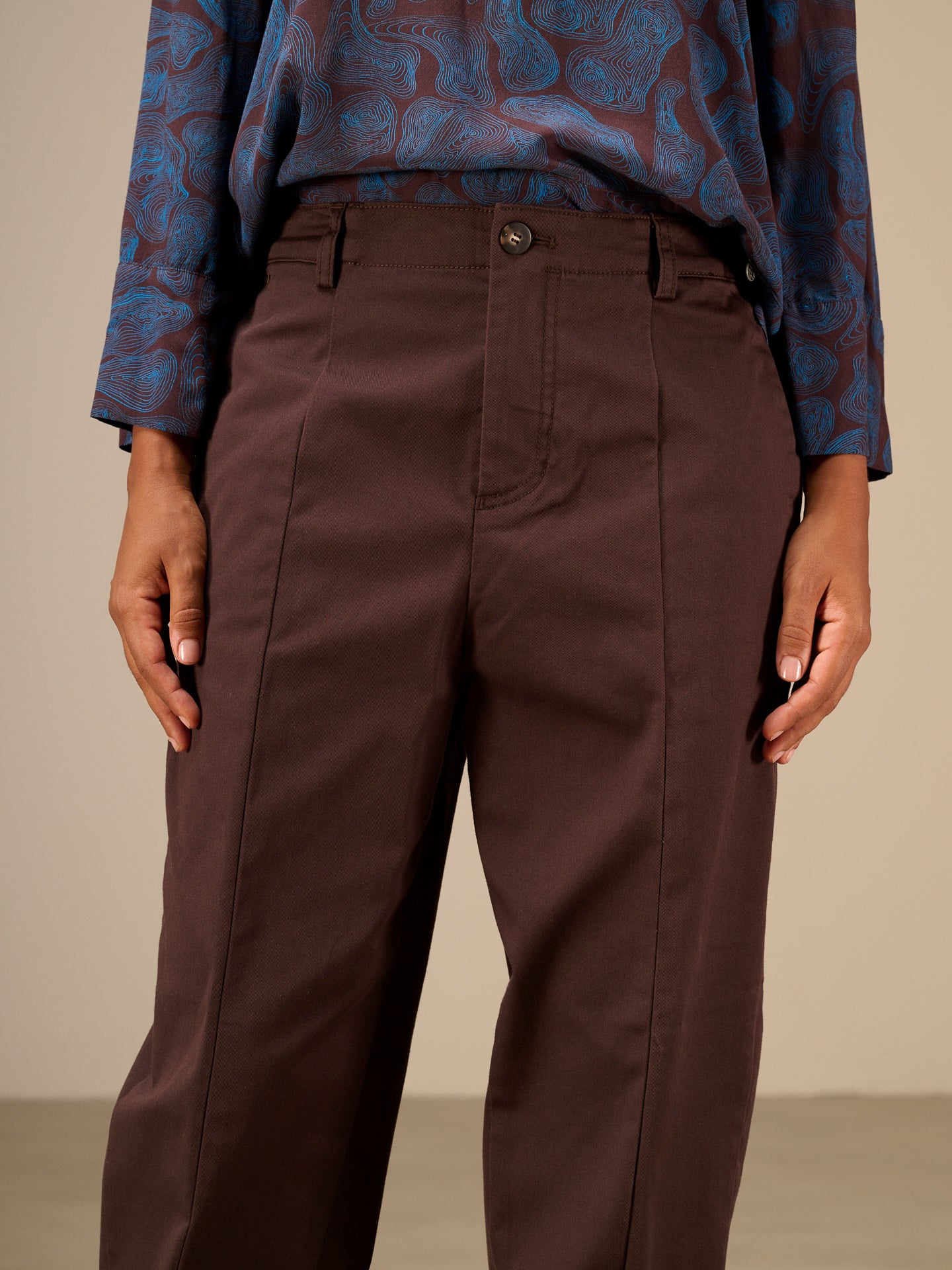 Pantaloni con pince