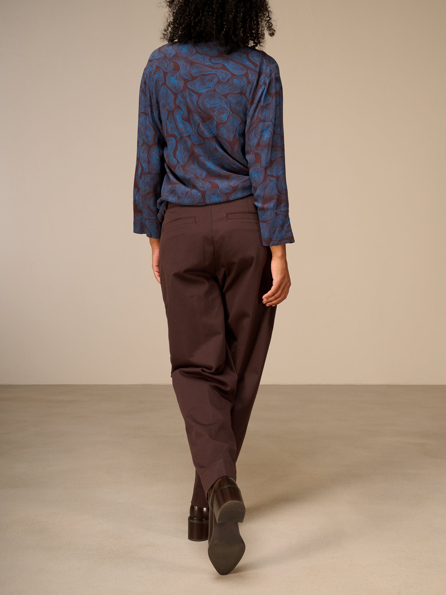 Pantaloni con pince