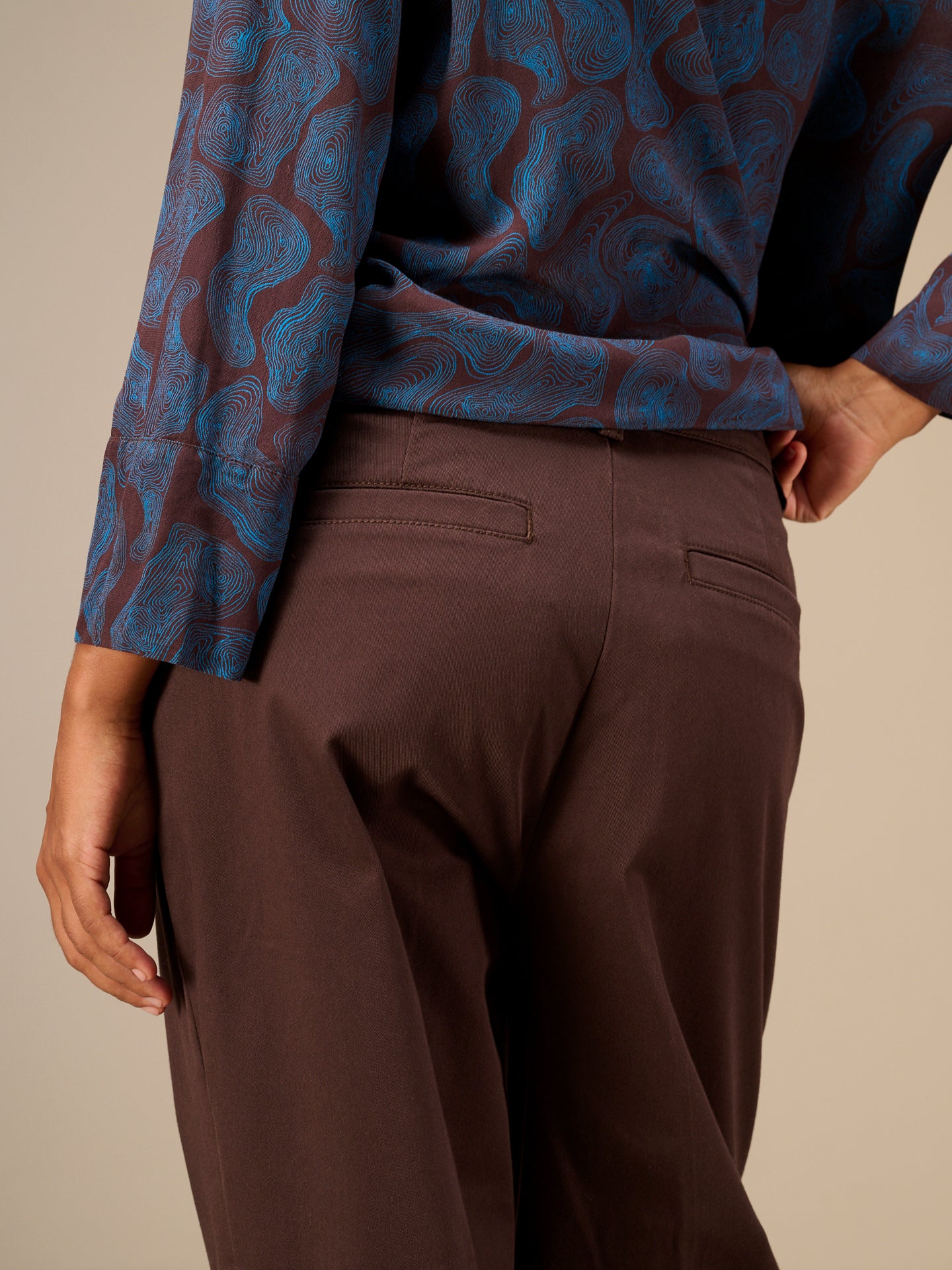Pantaloni con pince