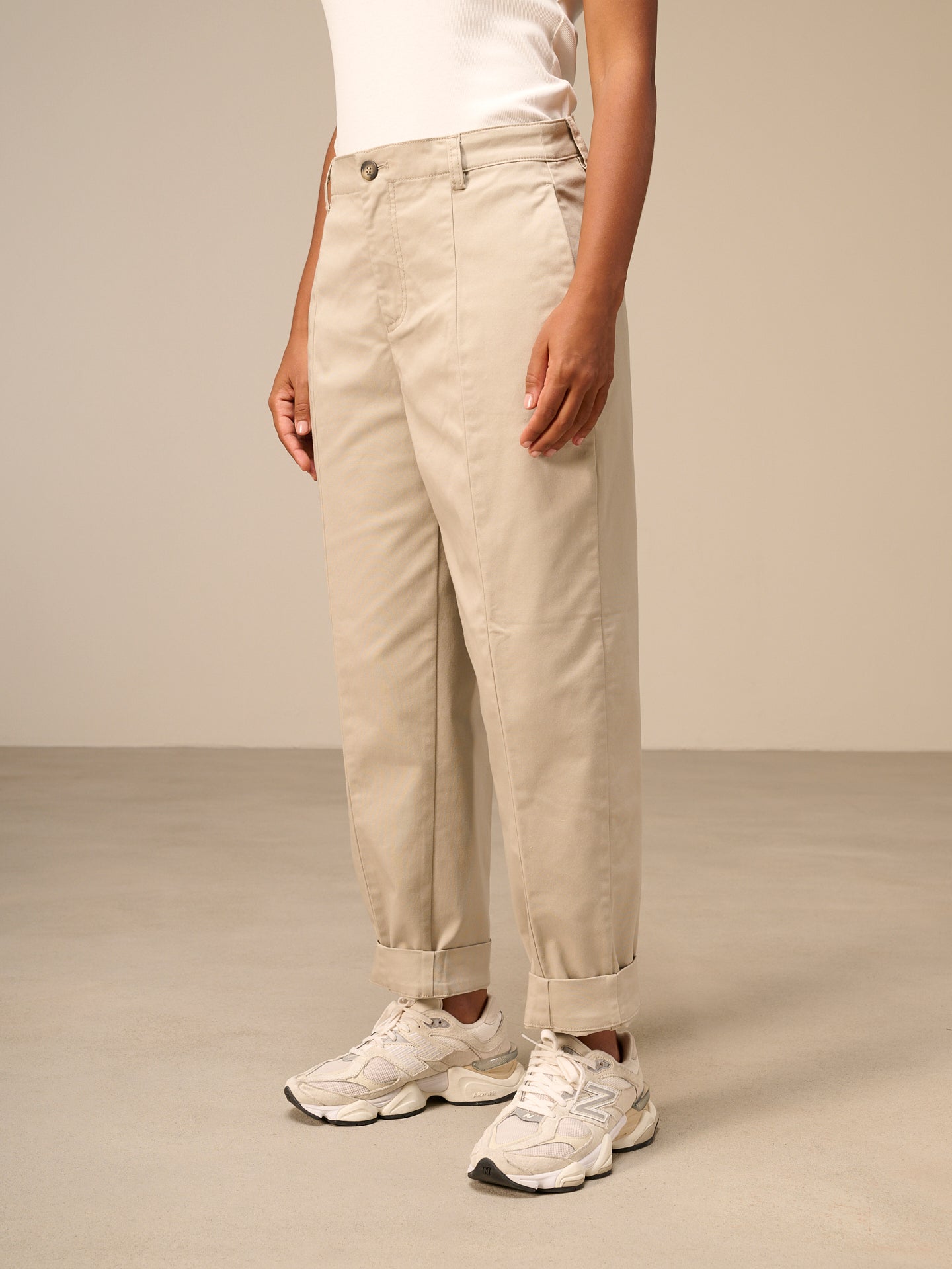Pantaloni con pince