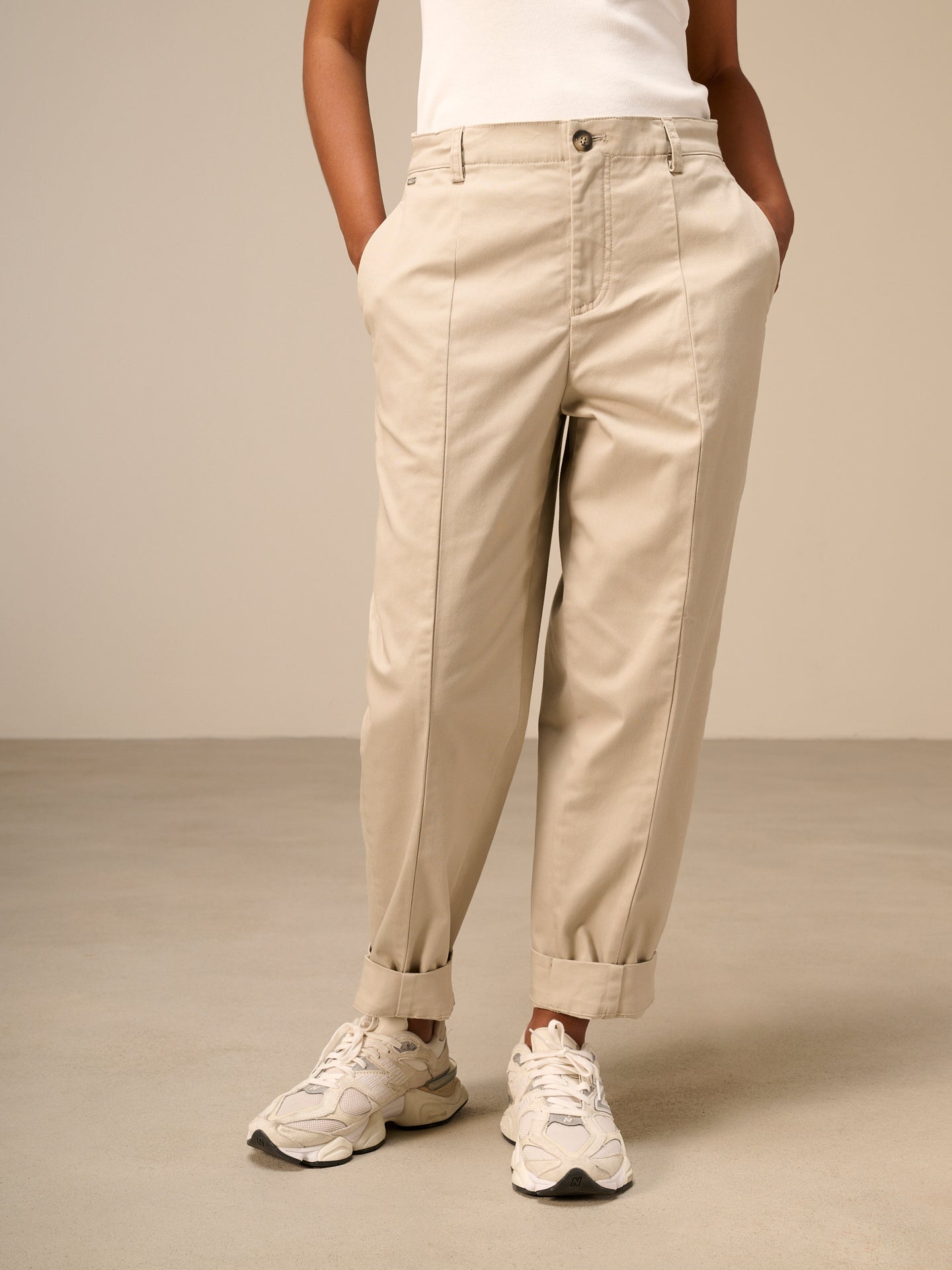 Pantaloni con pince