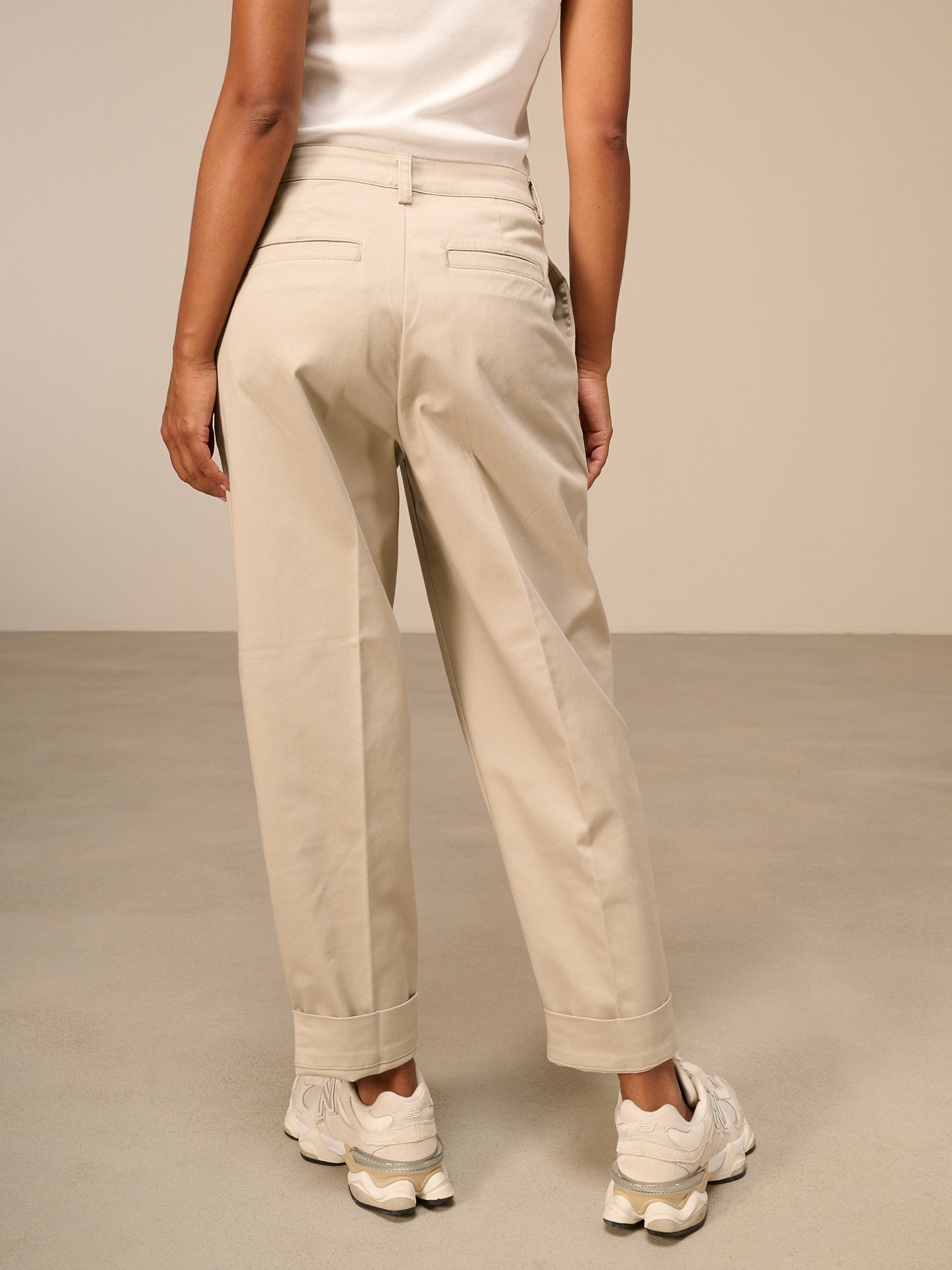Pantaloni con pince