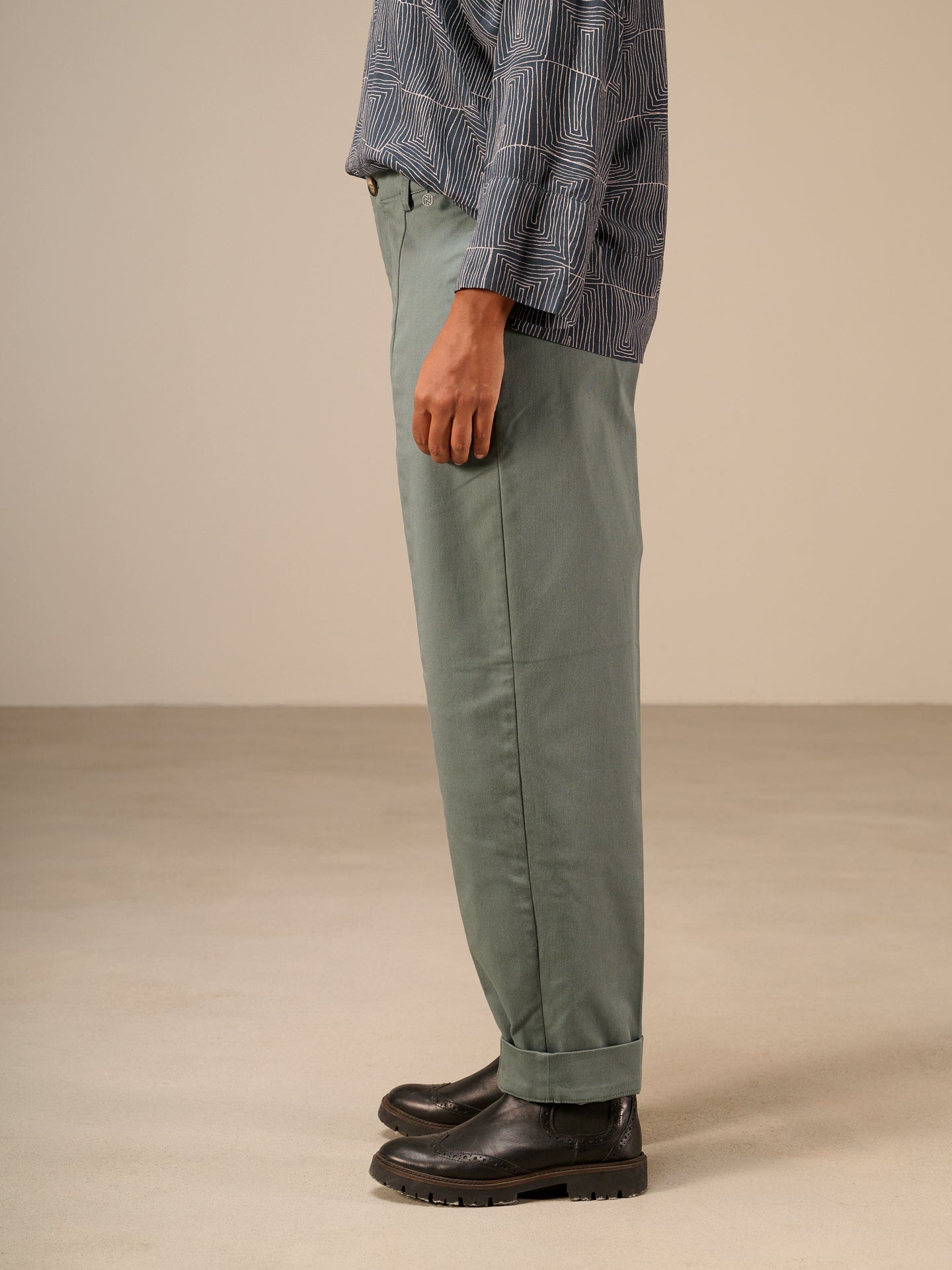 Pantaloni con pince