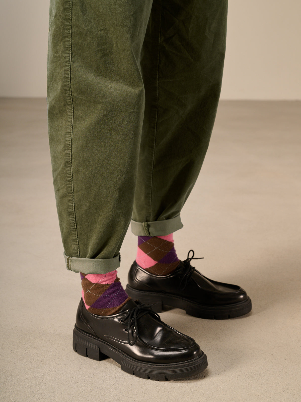 Pantaloni barrel fit