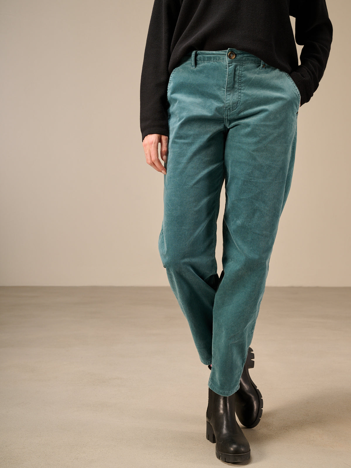 Pantaloni barrel fit