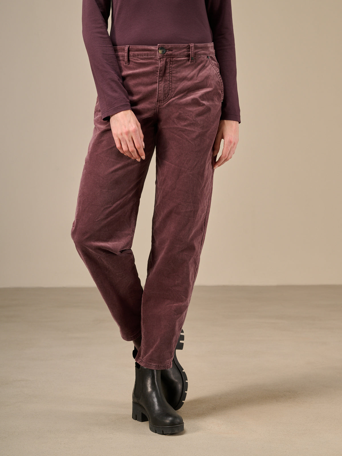 Pantaloni barrel fit