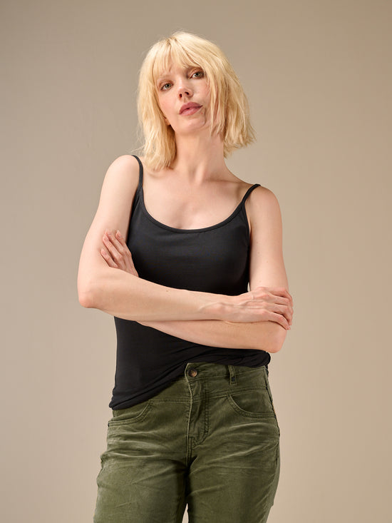 Spaghetti-strap top