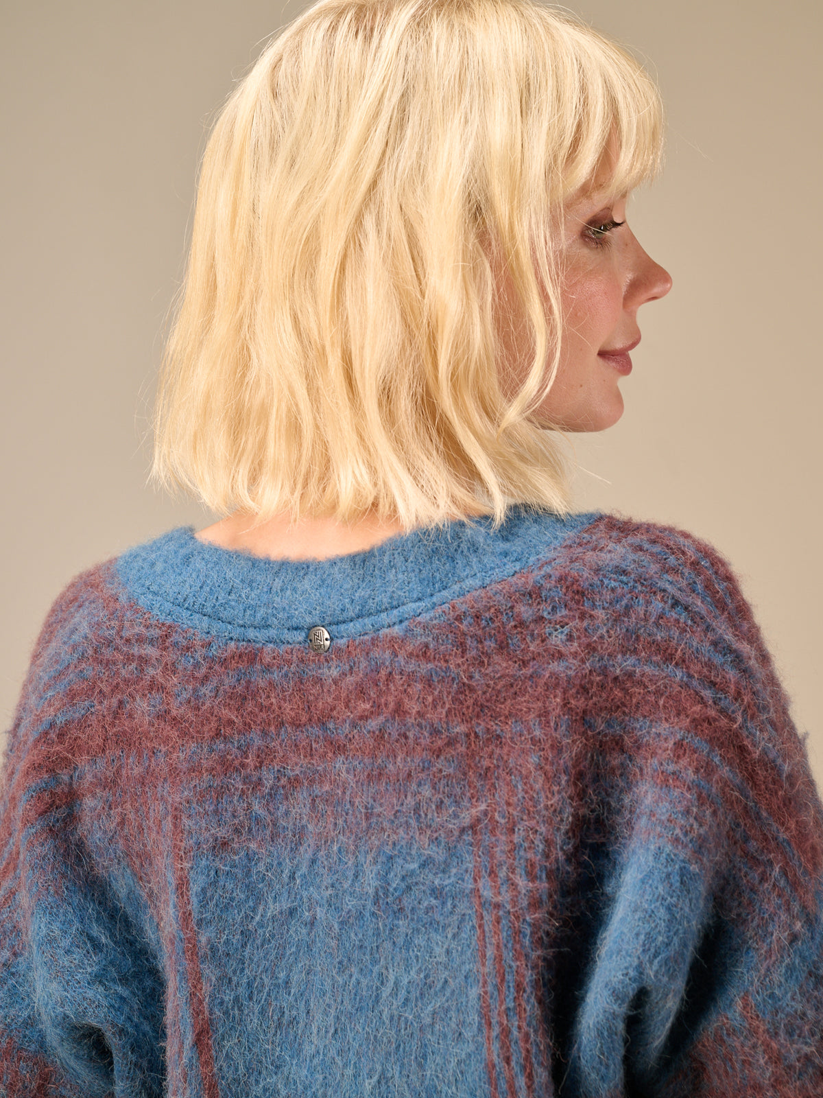 Maglione in maglia misto lana