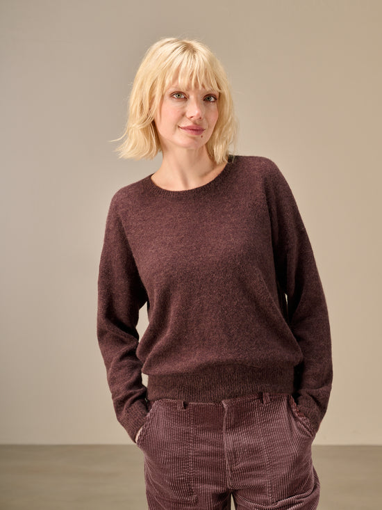 Pullover mit Rundauschnitt