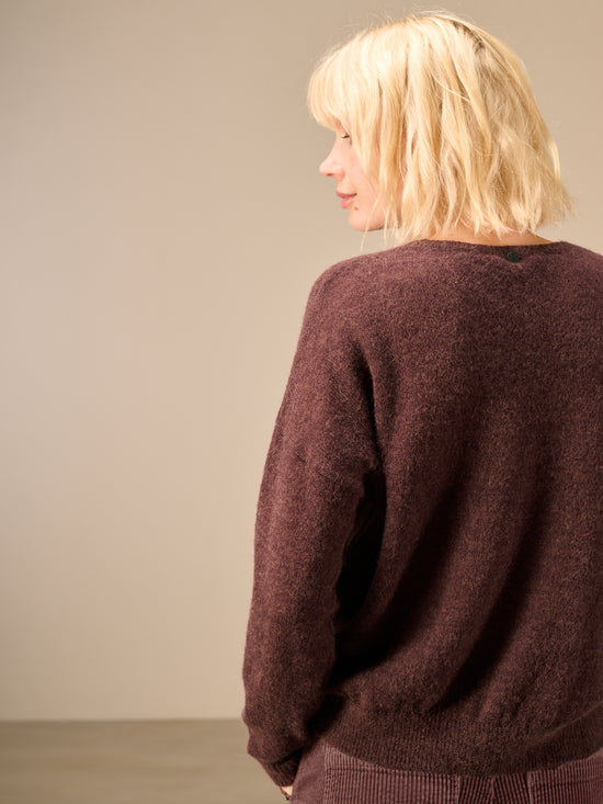 Pullover mit Rundauschnitt