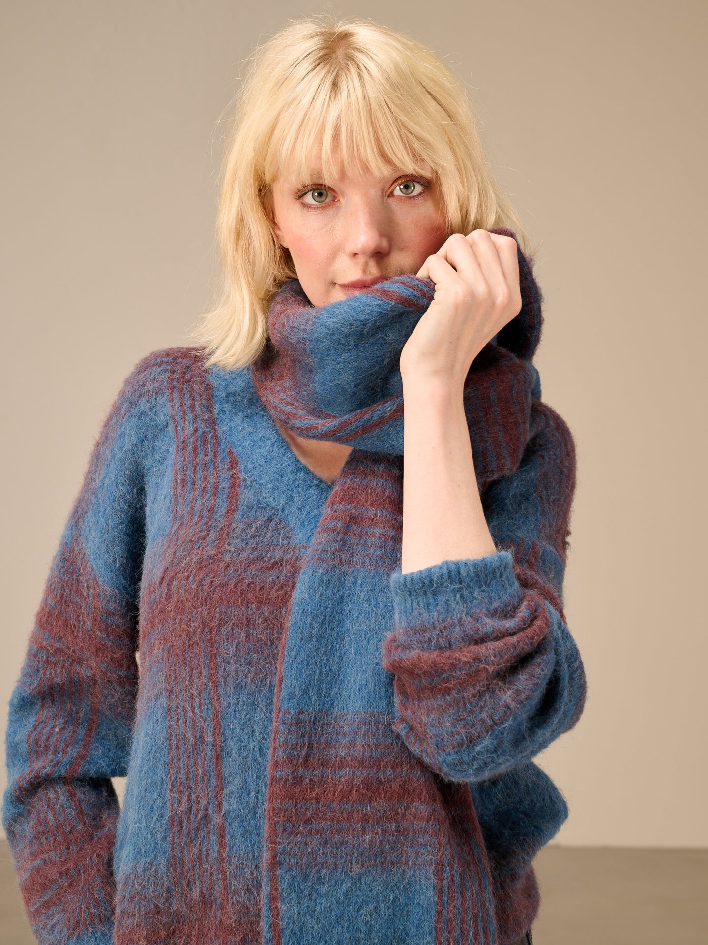 Strickschal
