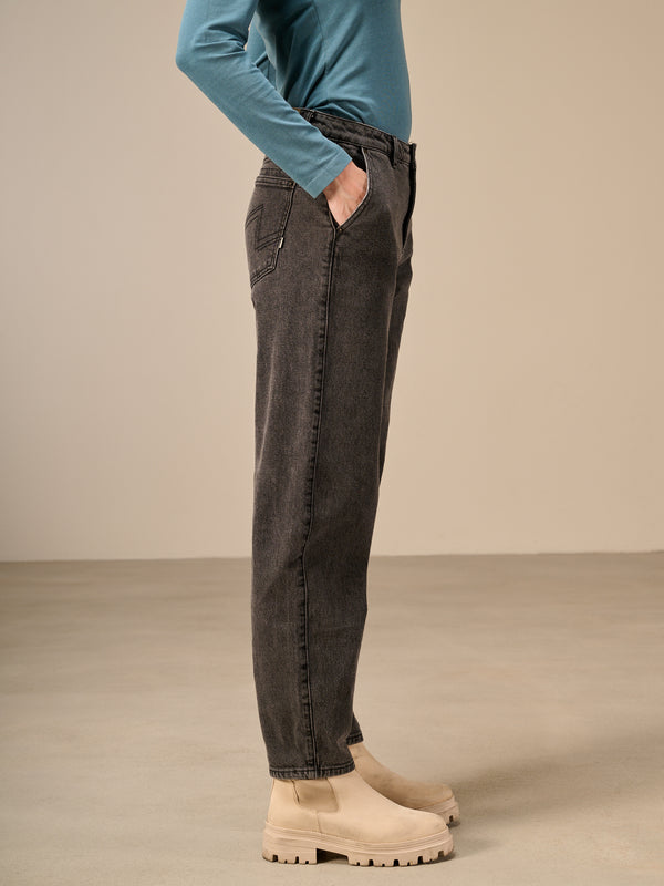 Jeans barrel fit