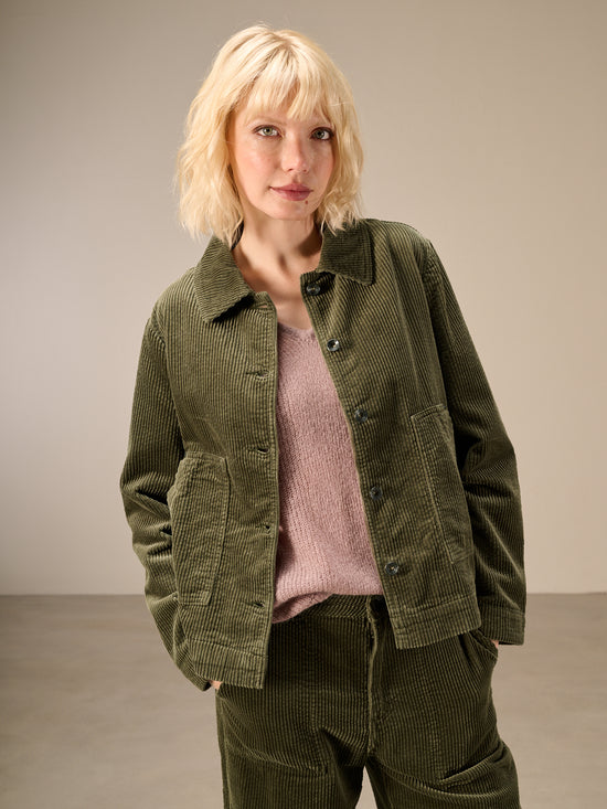 Jacke mit Hemdkragen