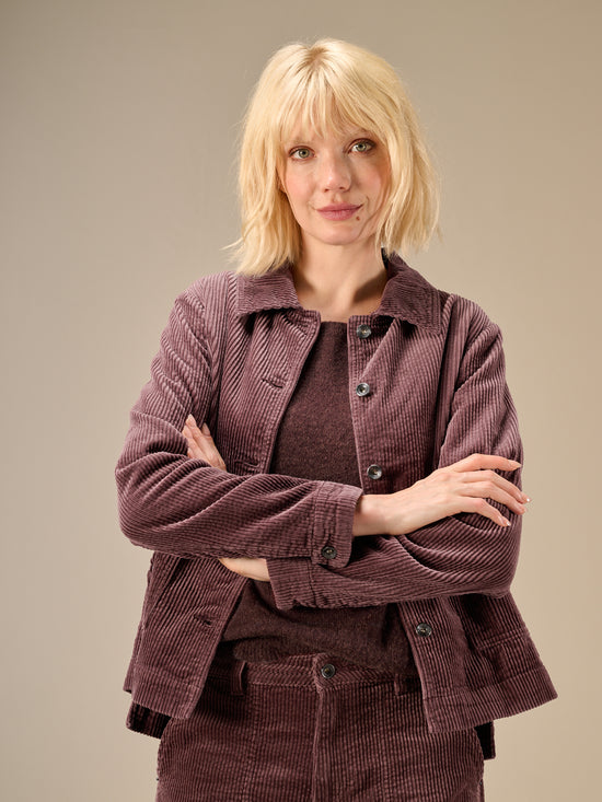 Jacke mit Hemdkragen