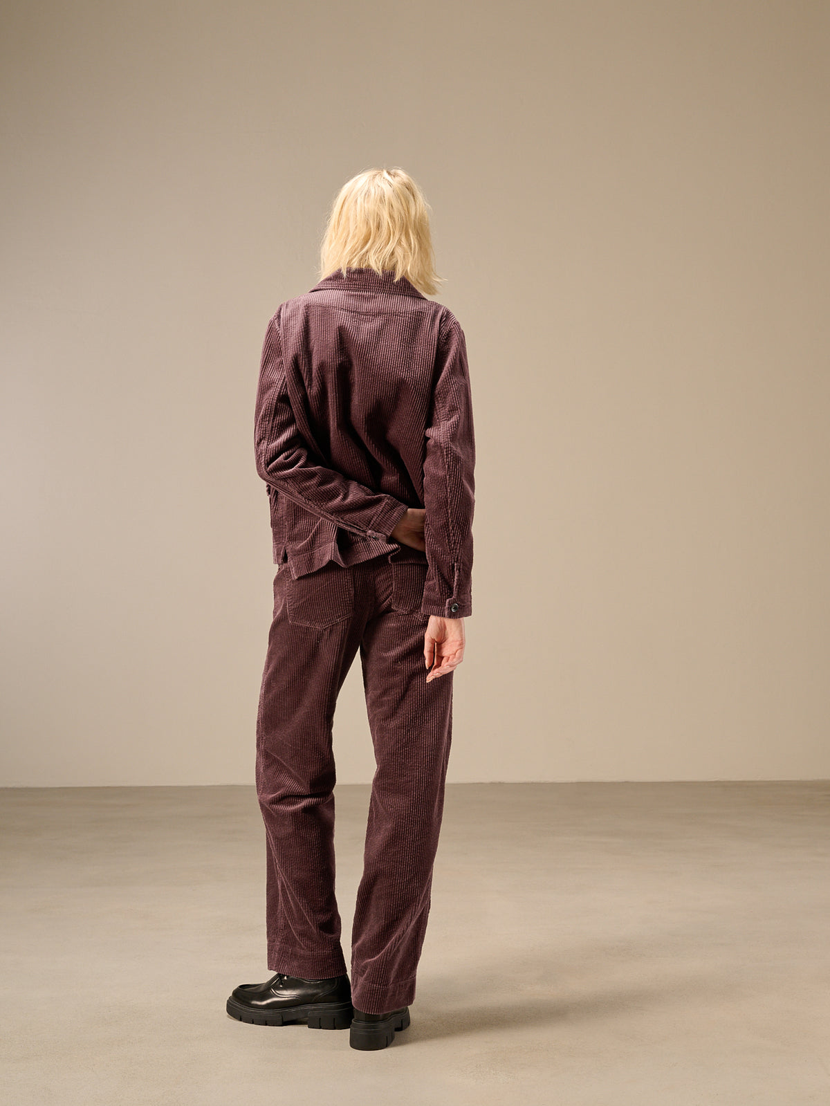 Jacke mit Hemdkragen